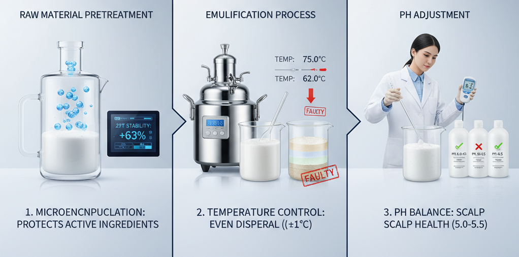 Wichtige Punkte für die Qualitätskontrolle der Produktion von Anti-Schuppen-Shampoo