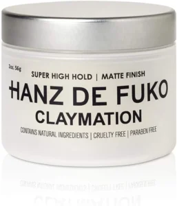 Hanz de Fuko Claymation Argile coiffante pour cheveux