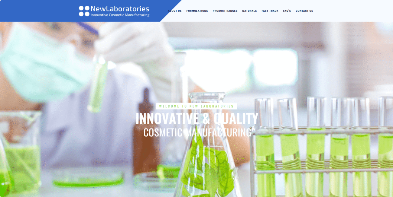 New Laboratories Hersteller von Gesichtsmasken