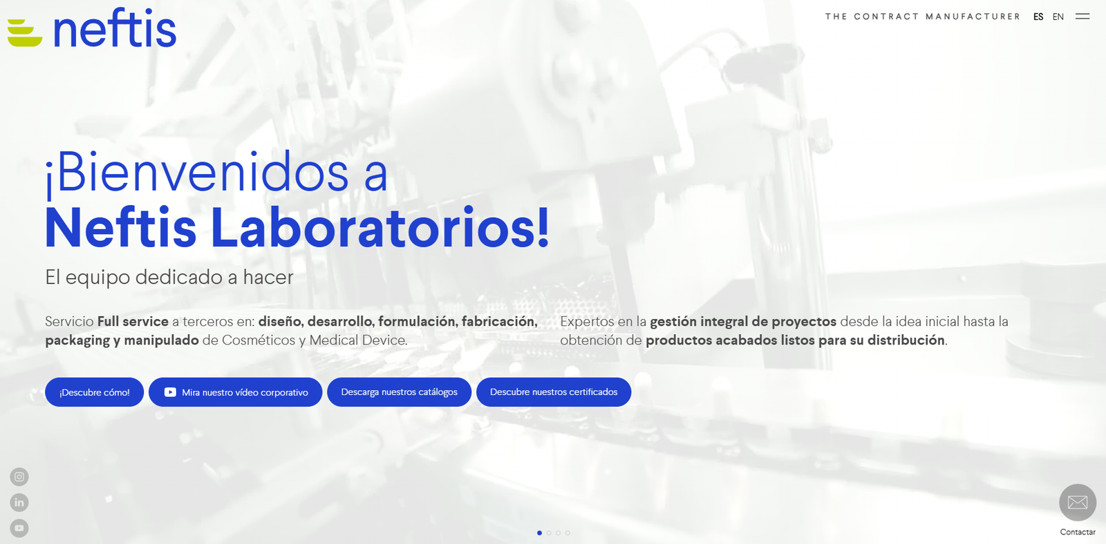 Neftis Laboratorios acne care