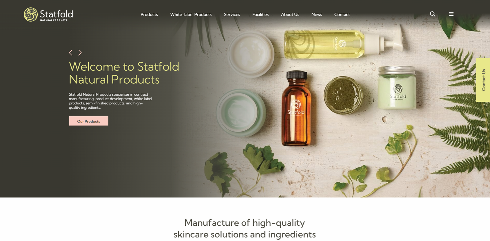 Statfold Seed Oil Ltd body oil OEM ODM