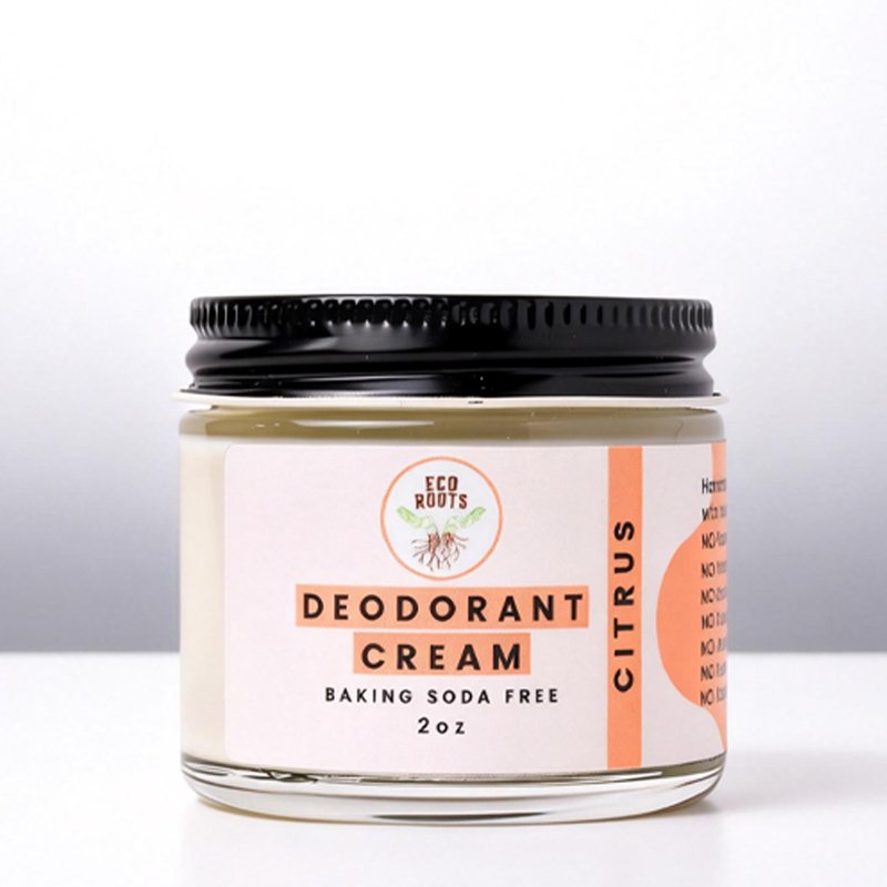 Organic Citrus Deodorant Cream