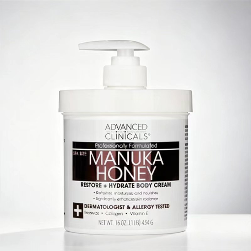 كريم الجسم بعسل المانوكا