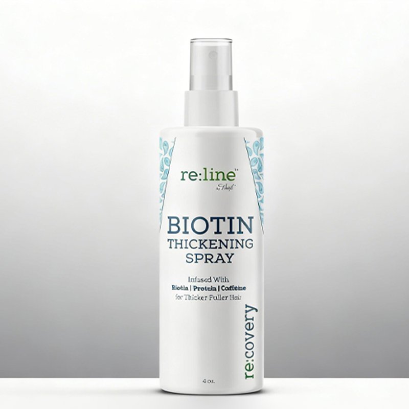 Spray de croissance et d'épaississement des cheveux à la biotine