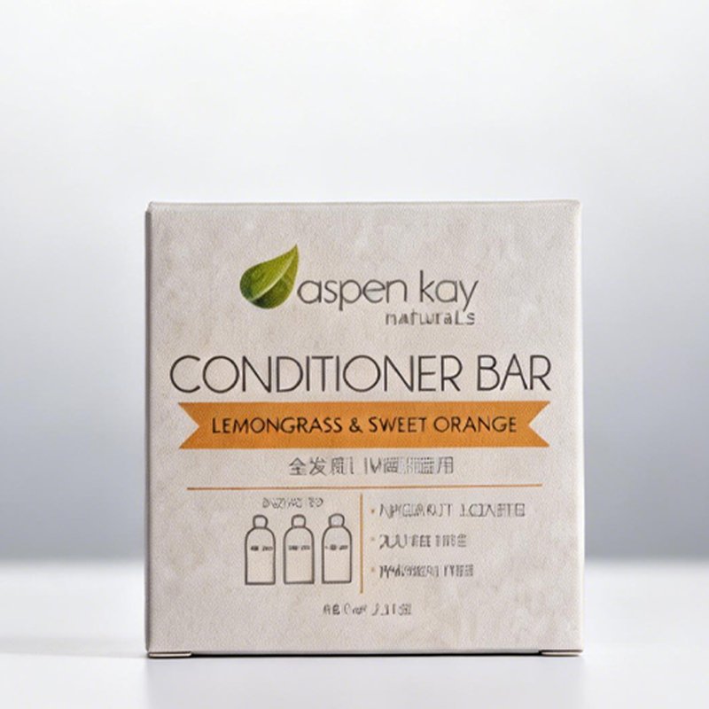 Barre d'après-shampooing Lemongrass & Sweet Orange