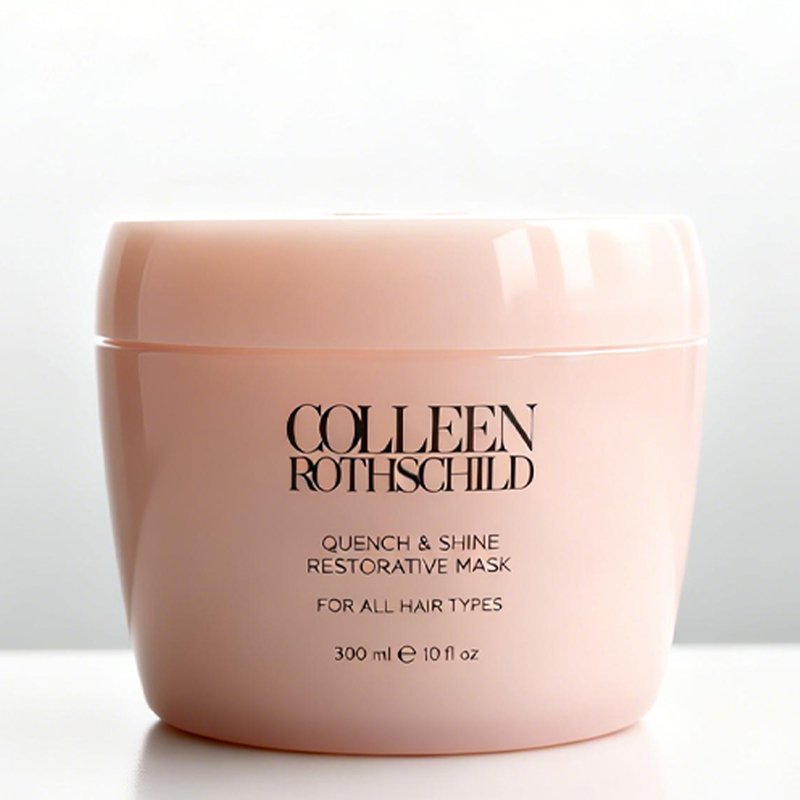 Masque capillaire réparateur Quench & Shine au beurre de karité