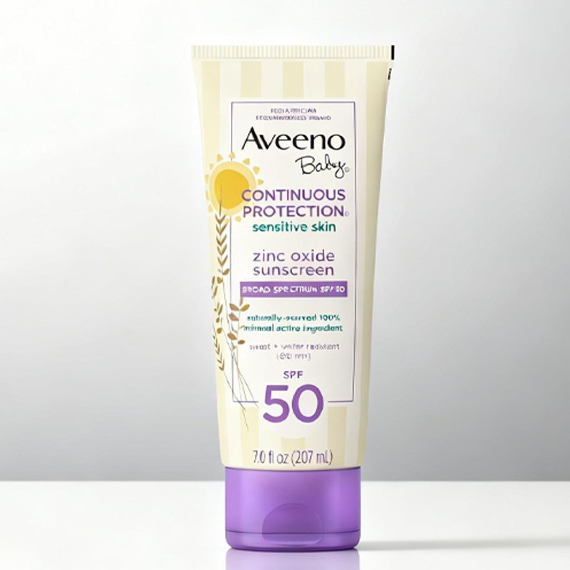 Protezione continua per bambini Protezione solare minerale all'ossido di zinco