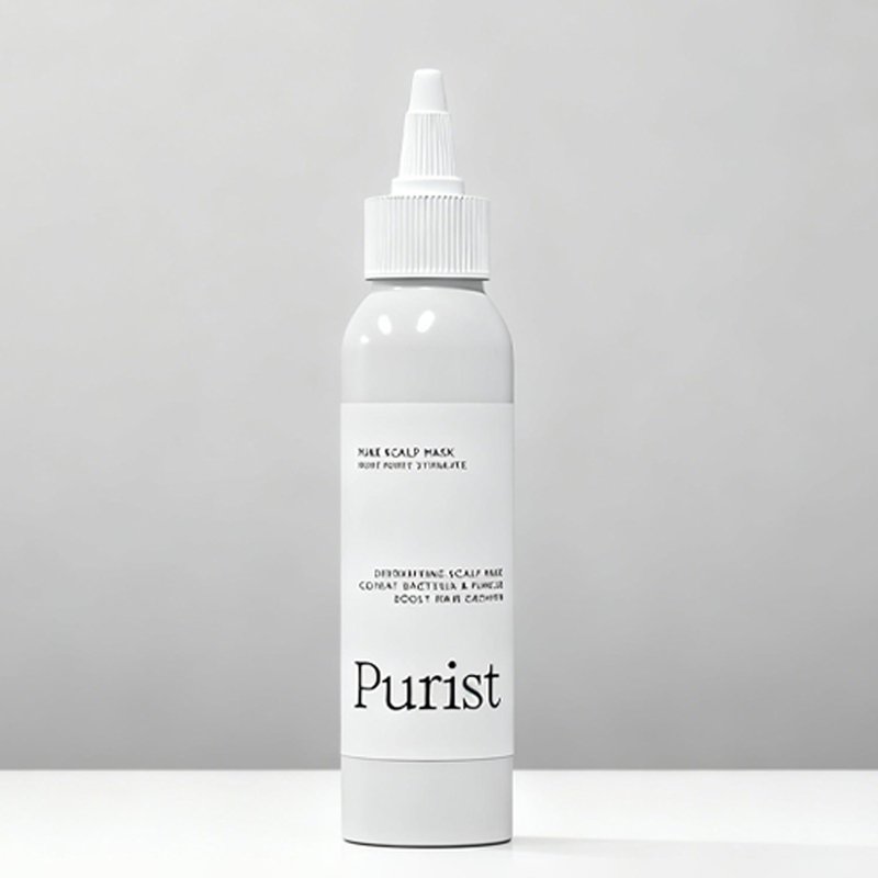 Masque antibactérien pour le cuir chevelu à l'aloès et au romarin