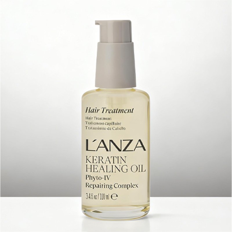 Huile capillaire cicatrisante à la kératine