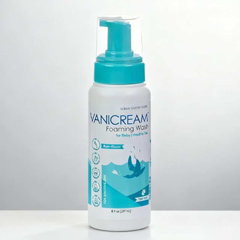 Shampoo e lavaggio per il corpo del bambino senza lacrime con Beta-Glucano