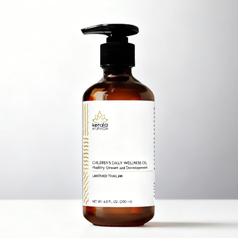 Olio di benessere quotidiano per bambini sani