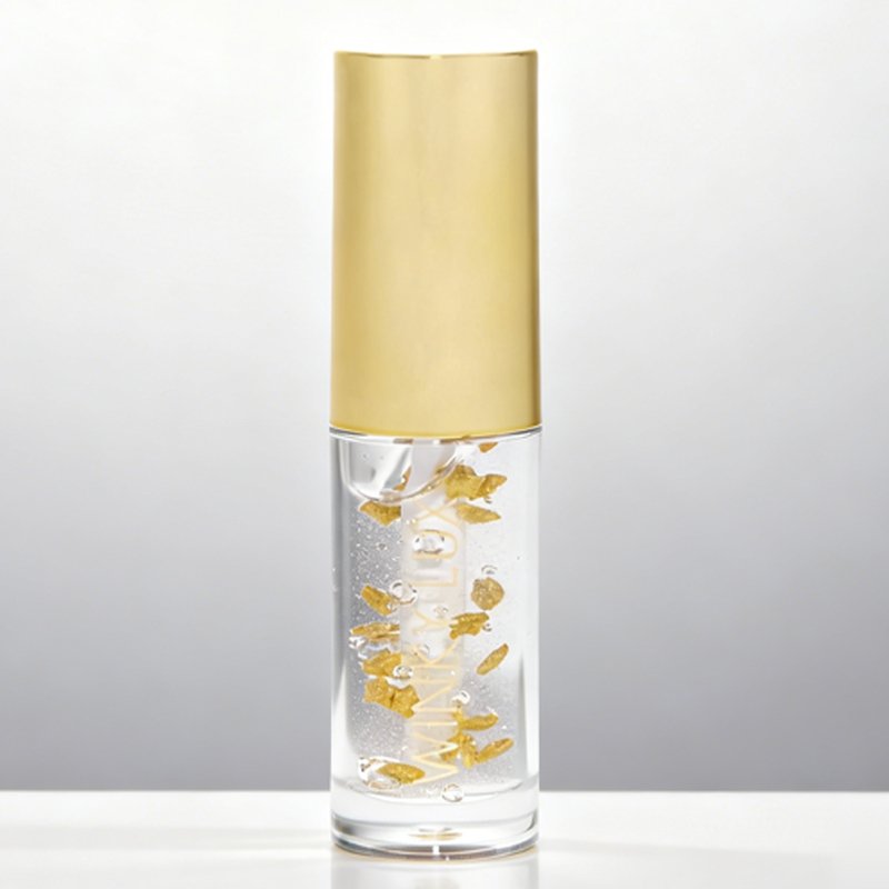 Silky Shine & Hydrating Lip Oil with Golden Stars