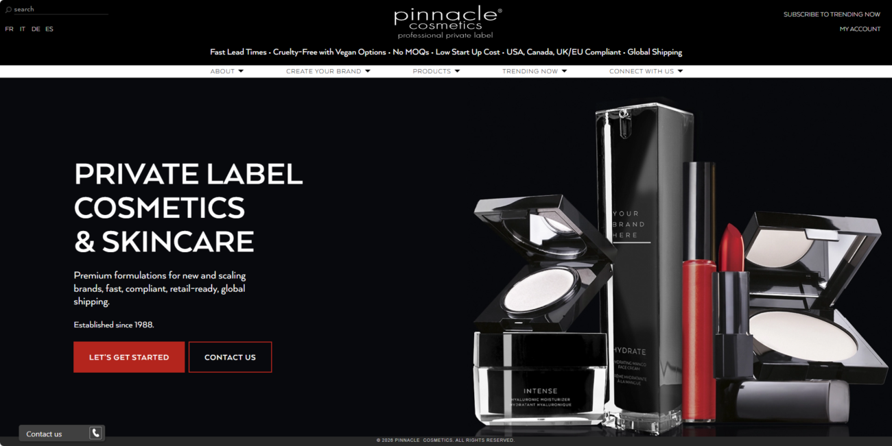 Pinnacle Cosmetics