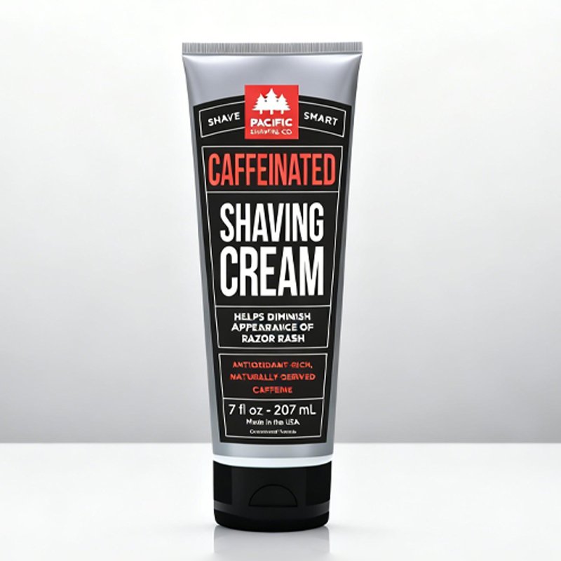 Antioxidant Shaving Cream with Caffeine & Spearmint