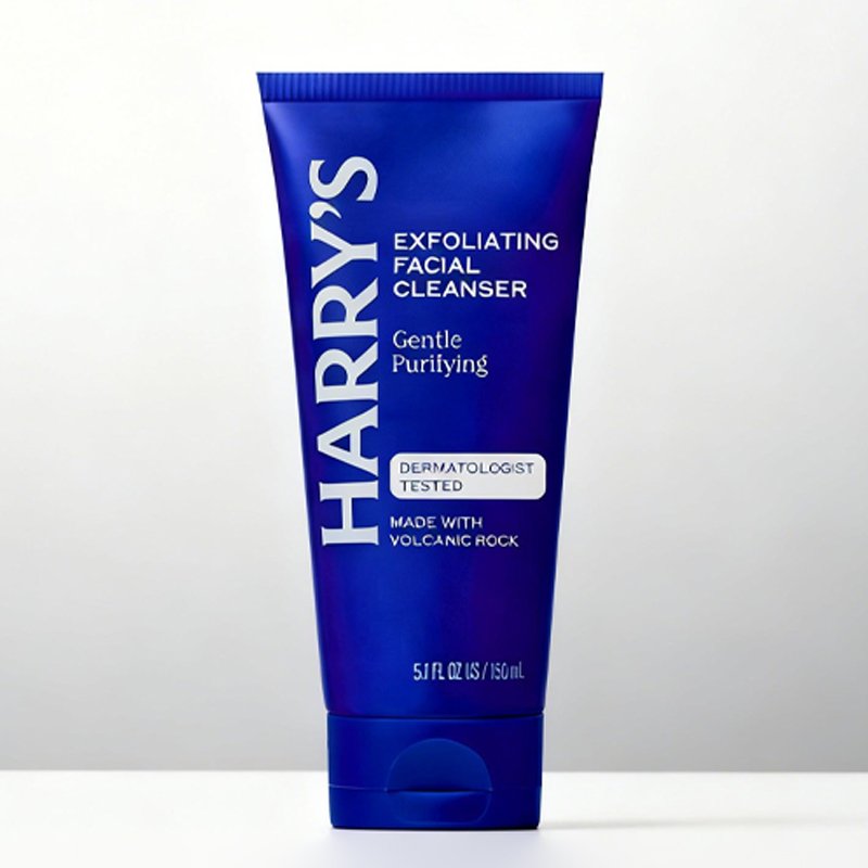 Purifying Volcanic Rock Exfoliating Face Wash for Men