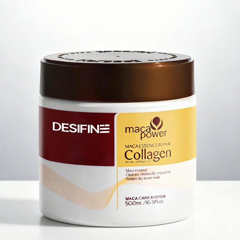 Maschera per capelli con condizionamento profondo al collagene