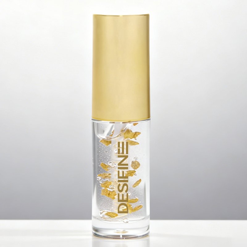 Silky Shine & Hydrating Lip Oil with Golden Stars