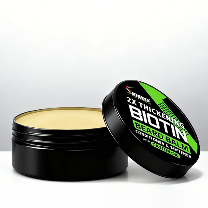 Castor Oil & Meadowfoam Seed Oil Thickening Beard Balm