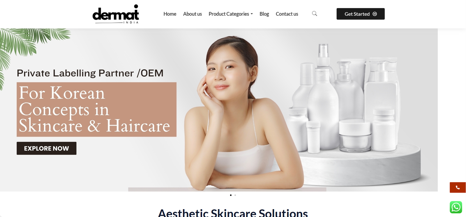 Dermat India private label baby care