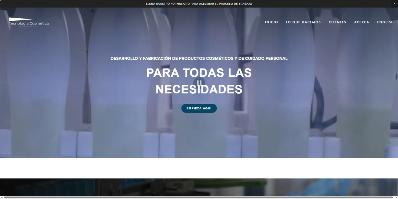 Tecnología Cosmética