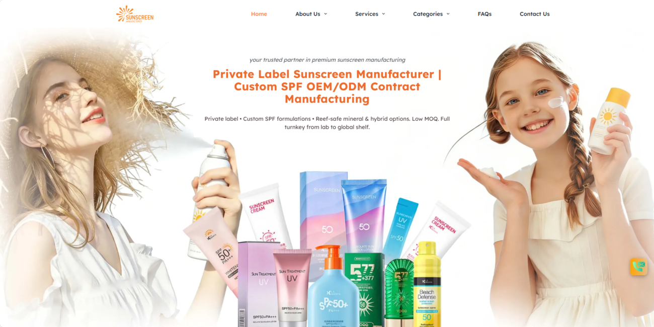 Sunscreen Manufacturer