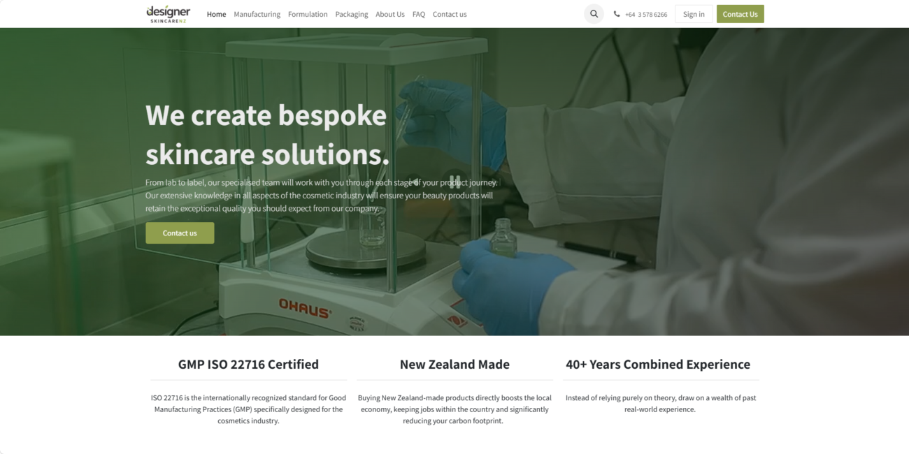Designer Skincare NZ