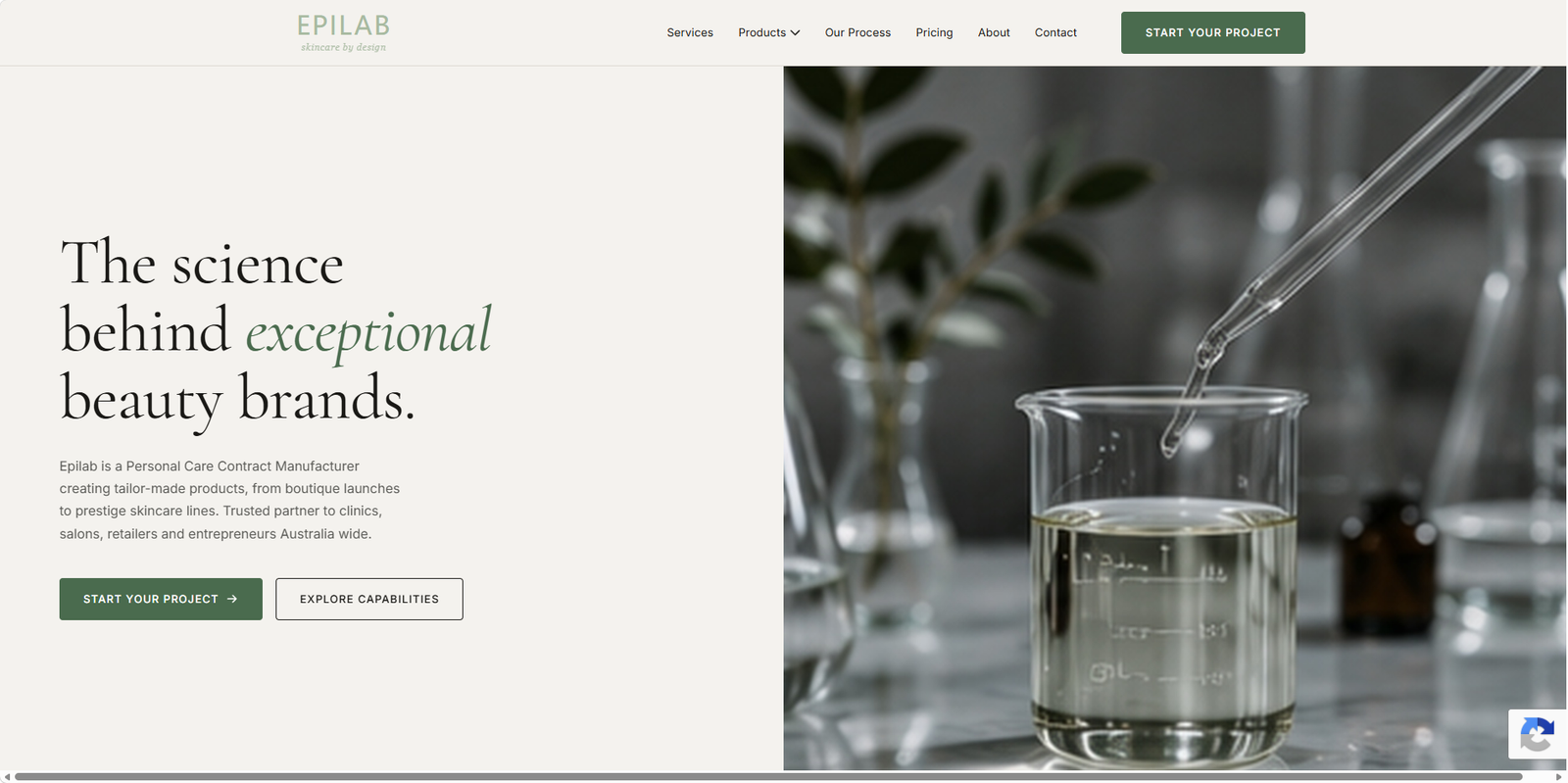 Epilab private label body butter